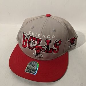 Chicago Bulls Baseball Cap Hat. Hh